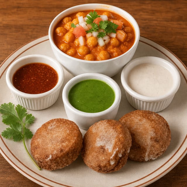 Aloo Tikki Chaat.